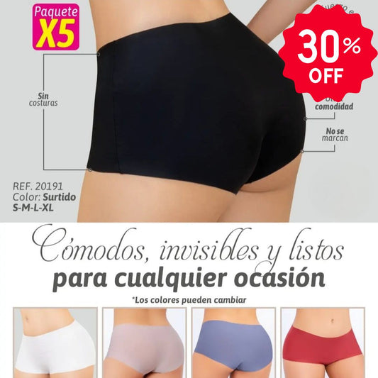 Cachetero Invisibles x 5